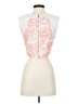 Bebe Orange Sleeveless Blouse Size S - photo 2