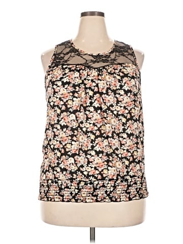 Sky Sleeveless Blouse (view 1)