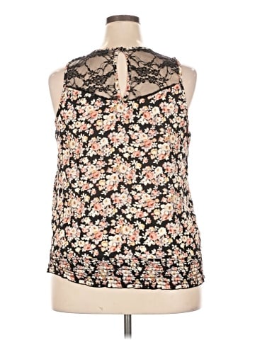 Sky Sleeveless Blouse (view 2)