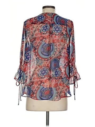 Umgee 3/4 Sleeve Blouse (view 2)