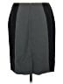 Halogen Color Block Gray Casual Skirt Size 8 Petite - photo 2