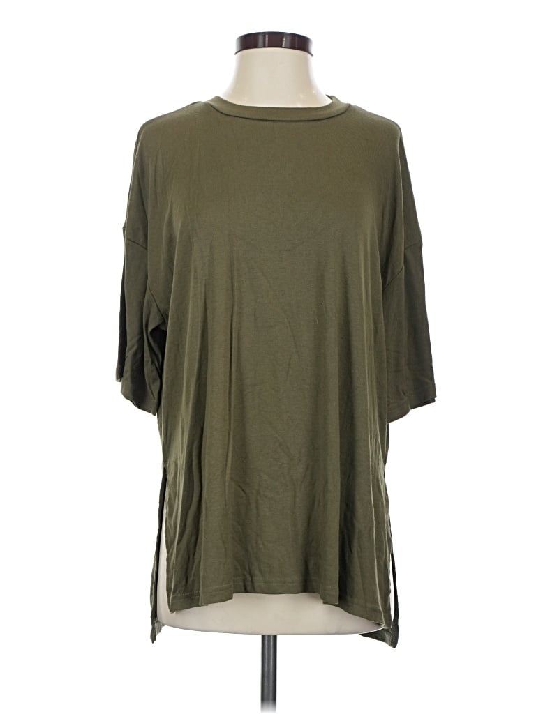 Pre-owned Kirundo 3/4 Sleeve T-shirt In Green