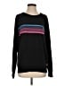 Aviator Nation Stripes Black Pullover Sweater Size S - photo 1