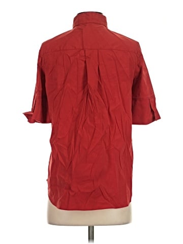 Lafayette 148 New York Short Sleeve Blouse (view 2)