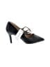 Journee Collection Black Heels Size 5 1/2 - photo 1