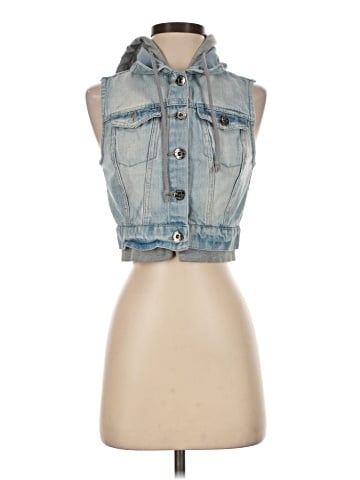 Ci Sono Denim Vest (view 1)
