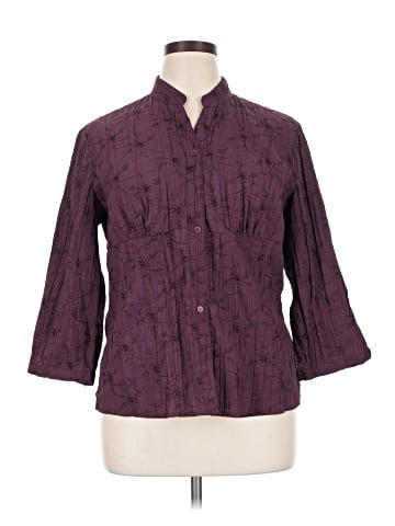 St. John's Bay 3/4 Sleeve Blouse (view 1)