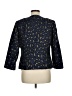 Anne Klein Animal Print Blue Blazer Size M - photo 2