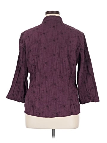 St. John's Bay 3/4 Sleeve Blouse (view 2)