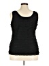 Kate Hill Black Sleeveless Blouse Size 2X - photo 2