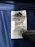 Adidas 100% Polyester Blue Track Jacket Size 6 - photo 3