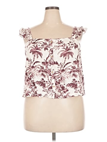 LC Lauren Conrad Sleeveless Blouse (view 1)