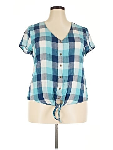 Natural Reflections Short Sleeve Henley (view 1)