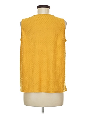 Rose + Olive Sleeveless Blouse (view 2)
