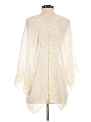 Renzo and Kai Long Sleeve Silk Top (view 2)