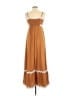 Unbranded 100% Polyester Brown Casual Dress Size M (estimated) - photo 2