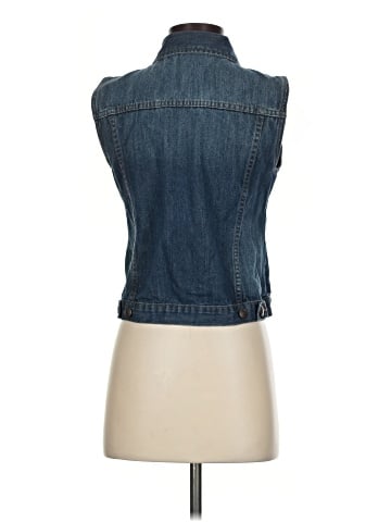 Adam Levine Denim Vest (view 2)