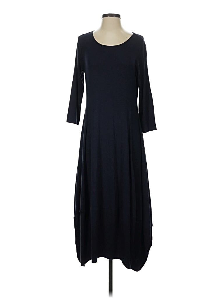 Pre-owned Comfy Usa Casual Dress In Black