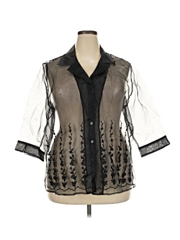 New York City Design Co. 3/4 Sleeve Blouse (view 1)