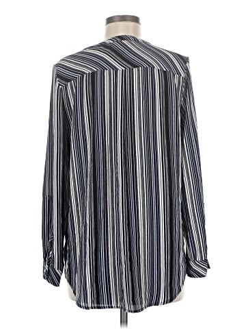 Roz & Ali Long Sleeve Blouse (view 2)