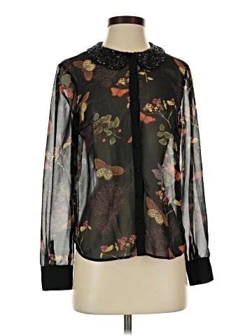 Kensie Long Sleeve Blouse (view 1)