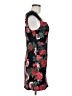 Guess Floral Black Cocktail Dress Size 8 - photo 4