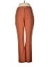 Reiss Solid Brown Dress Pants Size 6 - photo 1