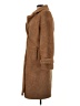 Express 100% Polyester Brown Tan Coat Size S - photo 5