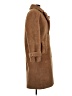 Express 100% Polyester Brown Tan Coat Size S - photo 4
