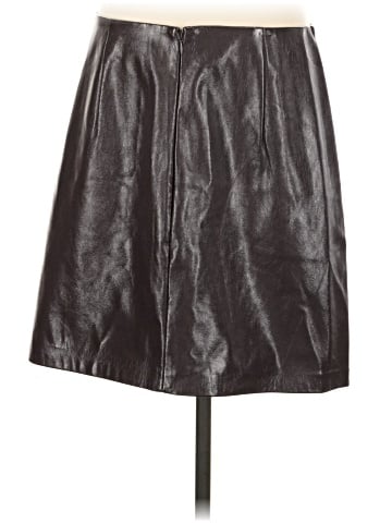 Topshop Faux Leather Skirt (view 2)