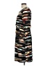 Connected Apparel Graphic Black Cocktail Dress Size 12 - photo 5
