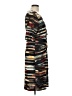 Connected Apparel Graphic Black Cocktail Dress Size 12 - photo 4