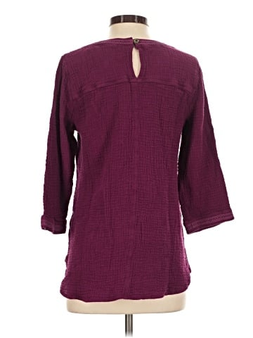 Soft Surroundings 3/4 Sleeve Top (view 2)
