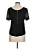 Esprit Black Short Sleeve Top Size M - photo 2