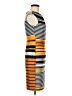 En Focus Studio Stripes Orange Casual Dress Size 6 - photo 4