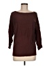 JM Collection Burgundy Pullover Sweater Size M - photo 1