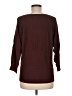 JM Collection Burgundy Pullover Sweater Size M - photo 2