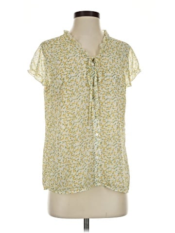 Allegra K Short Sleeve Blouse (view 1)