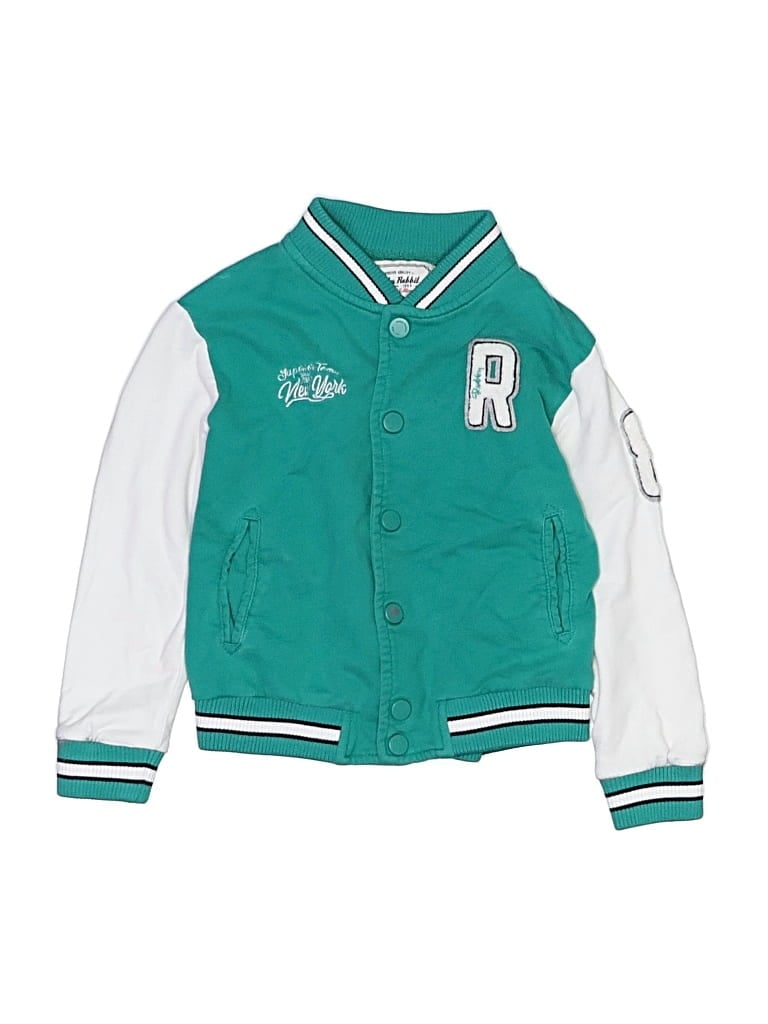 Pre-owned Assorted Brands Kids' Jacket In Green