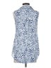 CAbi 100% Polyester Blue Sleeveless Blouse Size XS - photo 2