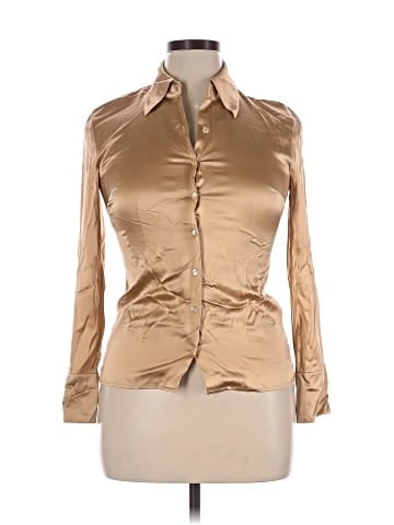Talbots Long Sleeve Silk Top (view 1)