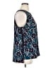 CAbi 100% Polyester Blue Sleeveless Blouse Size XL - photo 4