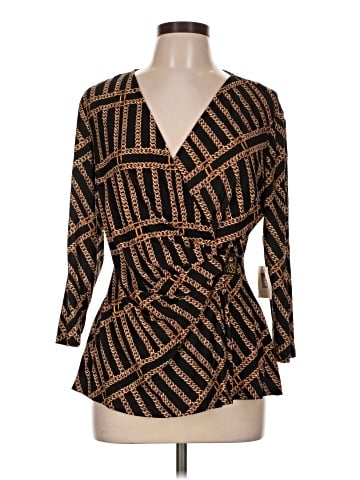 Anne Klein 3/4 Sleeve Blouse (view 1)