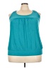 Lane Bryant Teal Sleeveless Blouse Size 22 - 24 Plus - photo 1