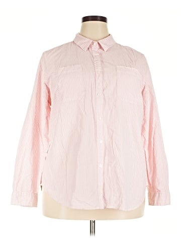 L.L.Bean Long Sleeve Button-Down Shirt (view 1)