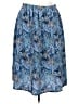 Blair 100% Polyester Paisley Blue Casual Skirt Size XL - photo 1