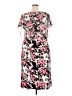 Connected Apparel Floral Black Cocktail Dress Size 18 - photo 2