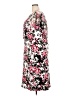 Connected Apparel Floral Black Cocktail Dress Size 18 - photo 5