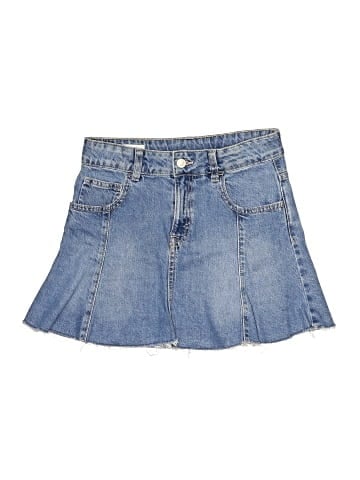 Zara Denim Skirt (view 1)