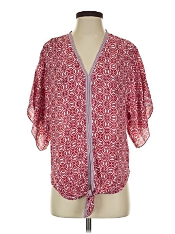 Max Studio Short Sleeve Blouse (view 1)